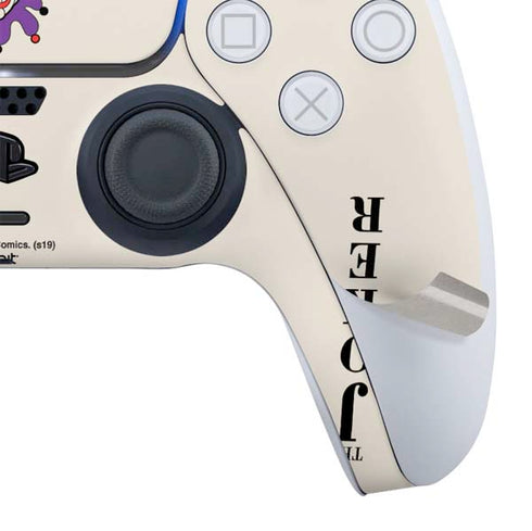 DC Comics The Joker Calling Card PS5 Controller Skin