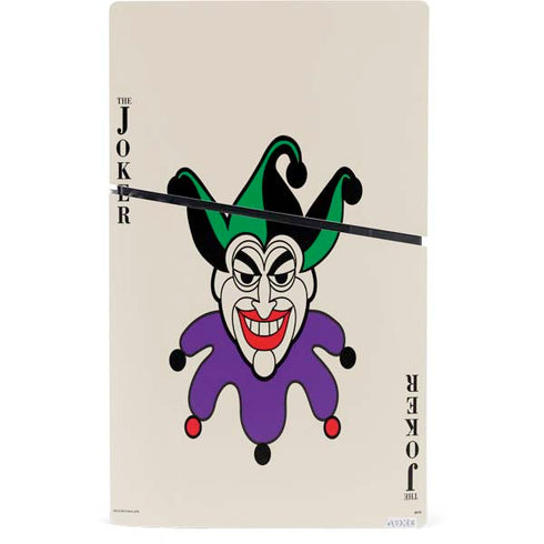 DC Comics The Joker Calling Card PS5 Slim Digital Edition Bundle Skin