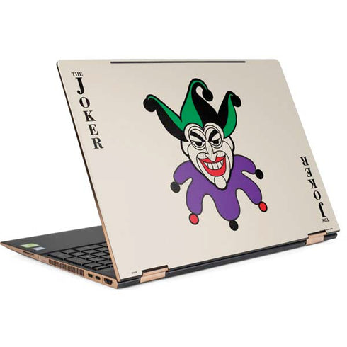 DC Comics The Joker Calling Card HP Spectre Skin