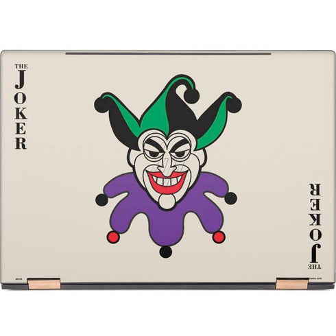 DC Comics The Joker Calling Card HP Spectre Skin