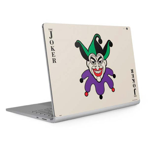 DC Comics The Joker Calling Card Surface Book 2 13.5in Skin