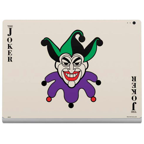 DC Comics The Joker Calling Card Surface Book 2 13.5in Skin