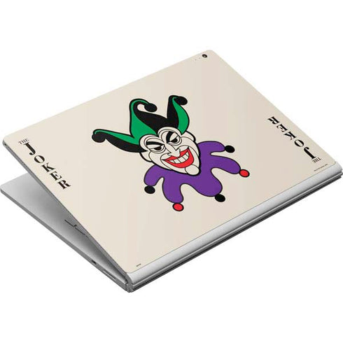 DC Comics The Joker Calling Card Surface Book Skin