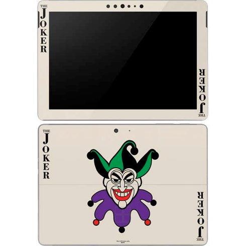 DC Comics The Joker Calling Card Surface Go Skin