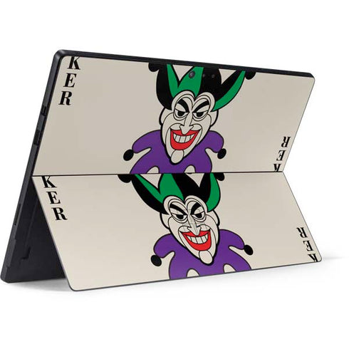 DC Comics The Joker Calling Card Surface Pro 6 Skin