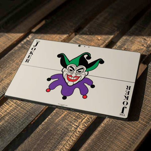 DC Comics The Joker Calling Card Surface Pro 6 Skin