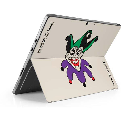 DC Comics The Joker Calling Card Surface Pro 8 Skin