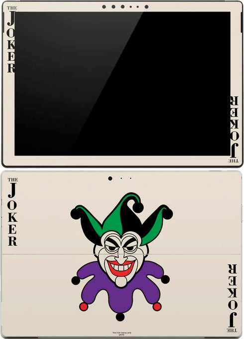DC Comics The Joker Calling Card Surface Pro (2017) Skin