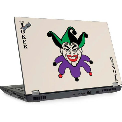 DC Comics The Joker Calling Card Lenovo ThinkPad Skin