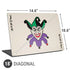 DC Comics The Joker Calling Card Universal Laptop 18in (14.6 x 10.6in) Skin