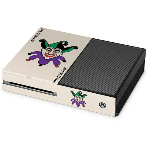 DC Comics The Joker Calling Card Xbox One Console Skin