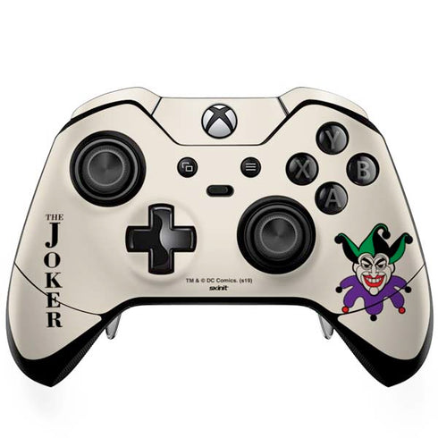 DC Comics The Joker Calling Card Xbox One Elite Controller Skin
