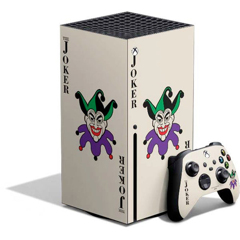 DC Comics The Joker Calling Card Xbox Series X Bundle Skin