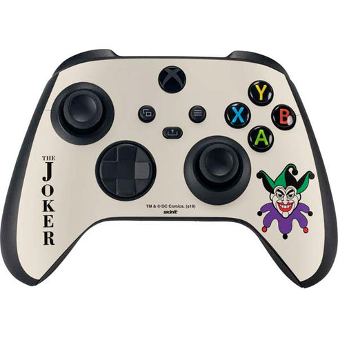 DC Comics The Joker Calling Card Xbox Series X Controller Skin