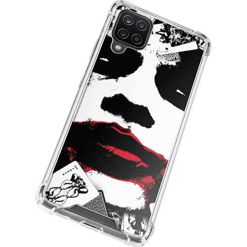 DC Comics The Joker Dark Knight Poster Art Galaxy A12 Clear Case