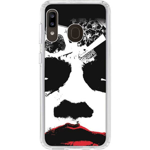 DC Comics The Joker Dark Knight Poster Art Galaxy A20 Clear Case
