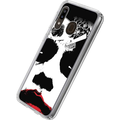 DC Comics The Joker Dark Knight Poster Art Galaxy A20 Clear Case