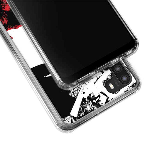 DC Comics The Joker Dark Knight Poster Art Galaxy A21 Clear Case