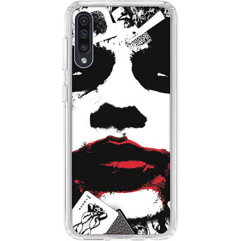 DC Comics The Joker Dark Knight Poster Art Galaxy A50 Clear Case