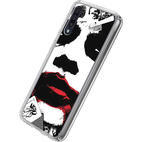 DC Comics The Joker Dark Knight Poster Art Galaxy A50 Clear Case