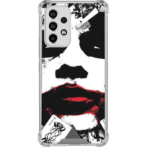 DC Comics The Joker Dark Knight Poster Art Galaxy A53 5G Clear Case