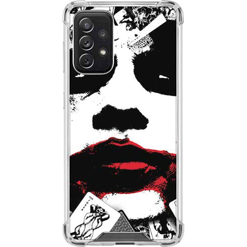 DC Comics The Joker Dark Knight Poster Art Galaxy A72 5G Clear Case