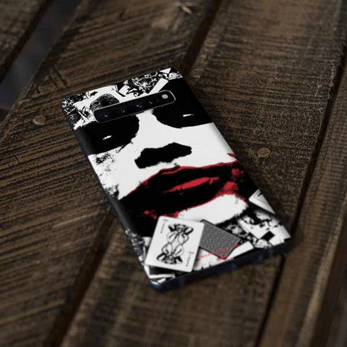 DC Comics The Joker Dark Knight Poster Art Galaxy S10 Plus Skin