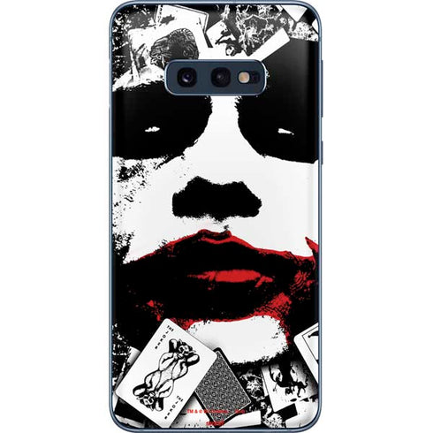 DC Comics The Joker Dark Knight Poster Art Galaxy S10e Skin