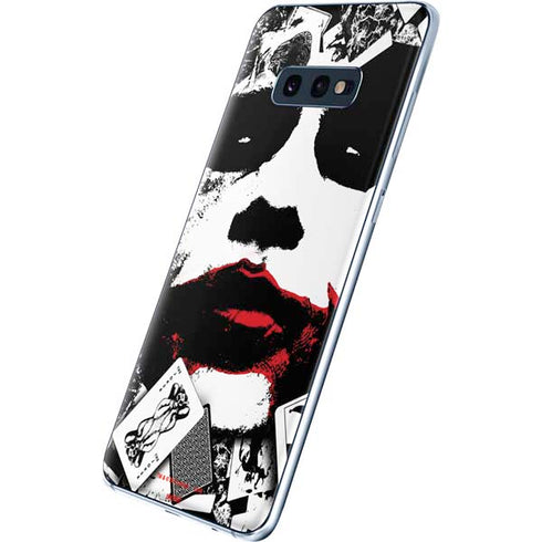 DC Comics The Joker Dark Knight Poster Art Galaxy S10e Skin