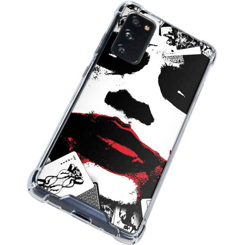 DC Comics The Joker Dark Knight Poster Art Galaxy S20 FE Clear Case