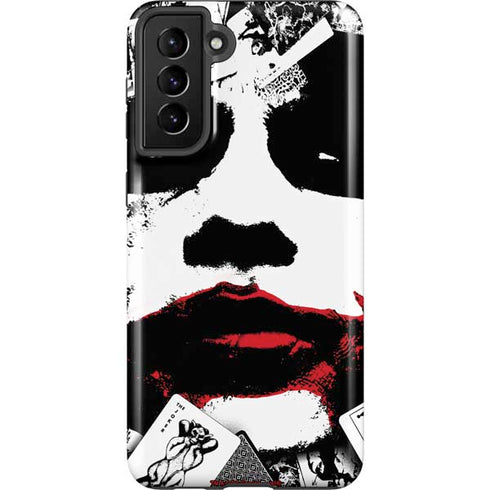 DC Comics The Joker Dark Knight Poster Art Galaxy S21 Plus 5G Pro Case