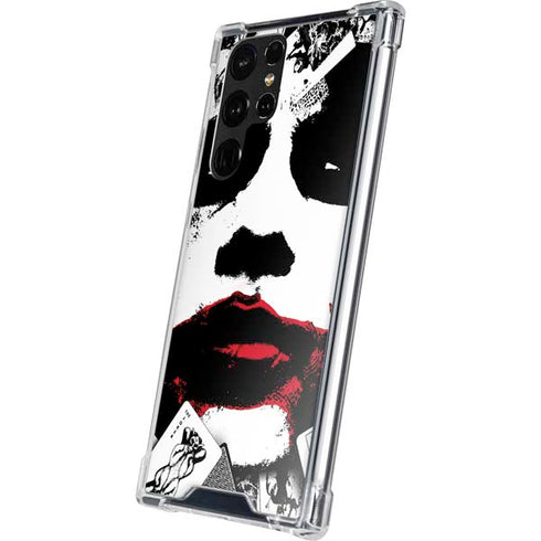 DC Comics The Joker Dark Knight Poster Art Galaxy S22 Ultra Clear Case