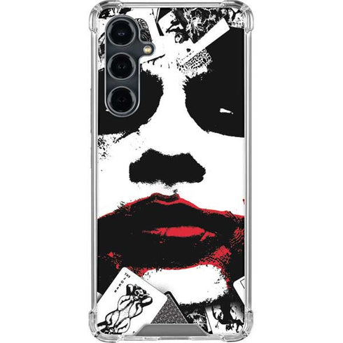 DC Comics The Joker Dark Knight Poster Art Galaxy S23 FE Clear Case