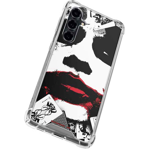 DC Comics The Joker Dark Knight Poster Art Galaxy S23 FE Clear Case