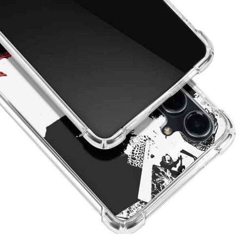 DC Comics The Joker Dark Knight Poster Art Galaxy S23 FE Clear Case