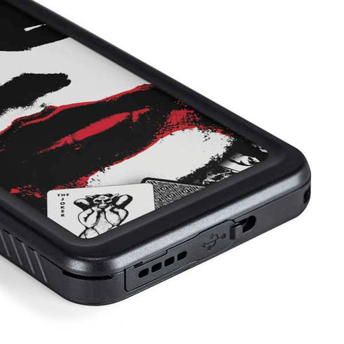 DC Comics The Joker Dark Knight Poster Art Galaxy S23 Plus Waterproof Case
