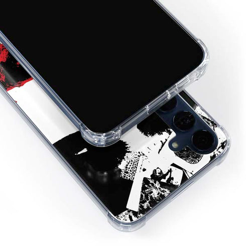 DC Comics The Joker Dark Knight Poster Art Galaxy S24 Clear Case