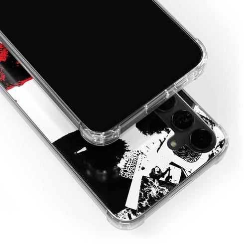 DC Comics The Joker Dark Knight Poster Art Galaxy S24 Plus Clear Case