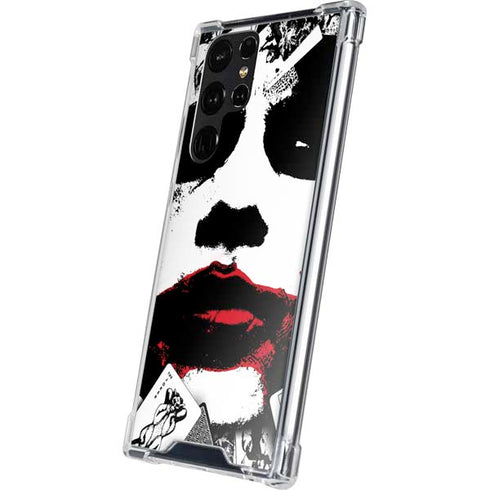DC Comics The Joker Dark Knight Poster Art Galaxy S24 Ultra Clear Case