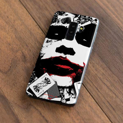 DC Comics The Joker Dark Knight Poster Art Galaxy S9 Plus Skin