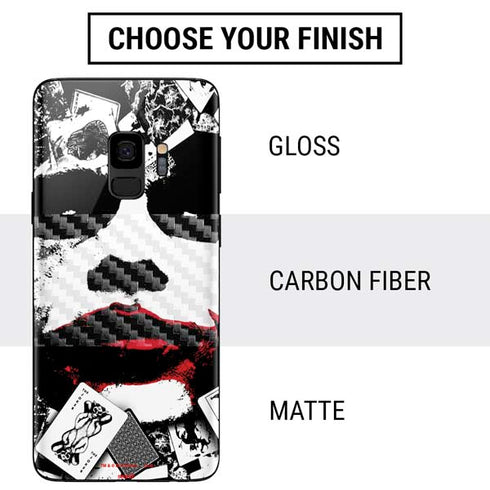 DC Comics The Joker Dark Knight Poster Art Galaxy S9 Skin