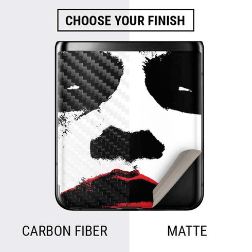 DC Comics The Joker Dark Knight Poster Art Galaxy Z Flip Skin