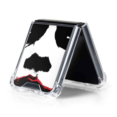 DC Comics The Joker Dark Knight Poster Art Galaxy Z Flip5 5G Clear Case