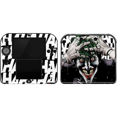 DC Comics The Joker Killing Joke Variant Cover Art by Brian Bolland Nintendo 2DS Skin