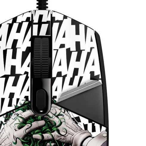DC Comics The Joker Killing Joke Variant Cover Art by Brian Bolland G203 Prodigy RGB Wired Gaming Mouse Skin