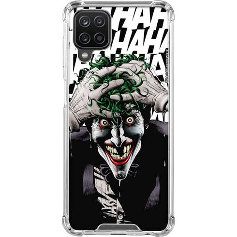DC Comics The Joker Killing Joke Variant Cover Art by Brian Bolland Galaxy A12 Clear Case