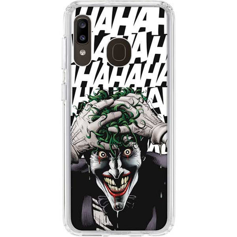 DC Comics The Joker Killing Joke Variant Cover Art by Brian Bolland Galaxy A20 Clear Case