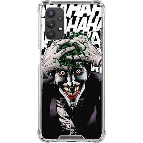 DC Comics The Joker Killing Joke Variant Cover Art by Brian Bolland Galaxy A32 5G Clear Case
