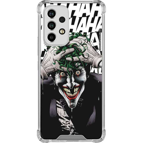 DC Comics The Joker Killing Joke Variant Cover Art by Brian Bolland Galaxy A33 5G Clear Case