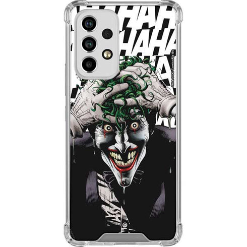 DC Comics The Joker Killing Joke Variant Cover Art by Brian Bolland Galaxy A53 5G Clear Case